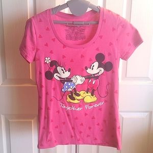 Mickey and Minnie Women's Tee